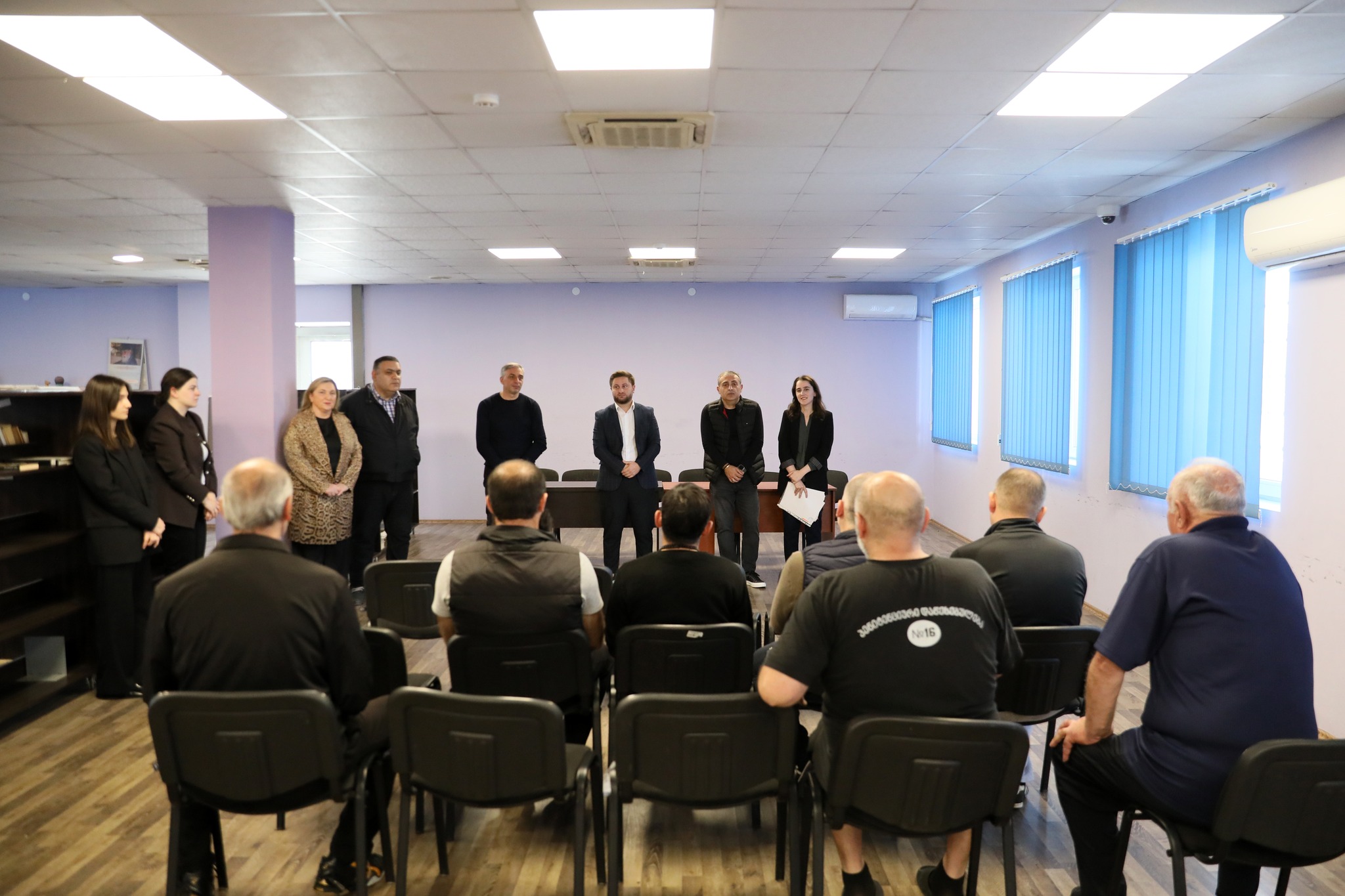 ტვირთების გადაზიდვის კონტროლის სპეციალისტების მომზადება პენიტენციურ დაწესებულებაში